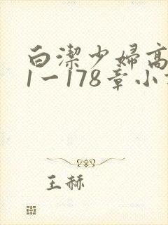 白洁少妇高义第1一178章小说