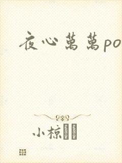 夜心万万po