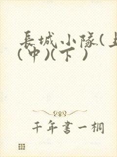长城小队(上)(中)(下 )