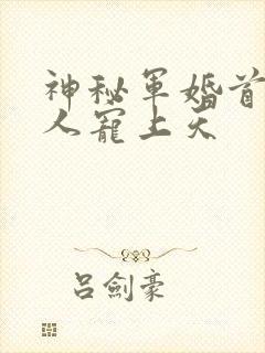 神秘军婚首长大人宠上天