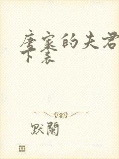 唐家的夫君们帘下衾