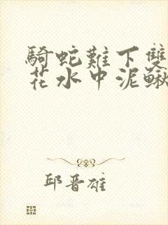 骑蛇难下双金银花水中泥鳅双男主