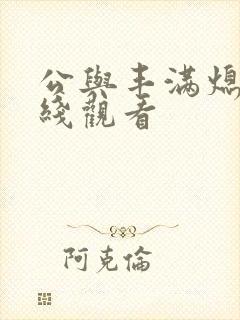 公与丰满熄4在线观看