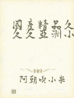 国产精品久久久久久亚洲小说