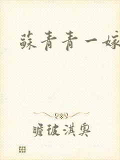 苏青青一嫁三夫