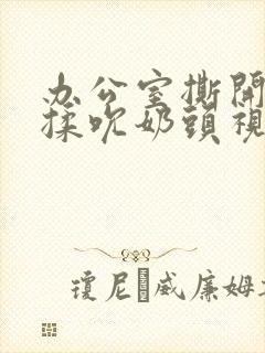 办公室撕开奶罩揉吮奶头视频