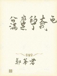 公么的大龟强大满足了我