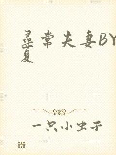 寻常夫妻BY写夏