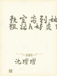 教室脔到她哭h粗话h好爽视频