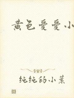 黄色爱爱小说