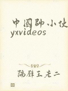 中国帅小伙gayxvideos