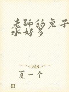 老师的兔子好软水好多