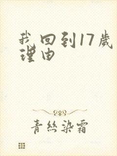 我回到17岁的理由