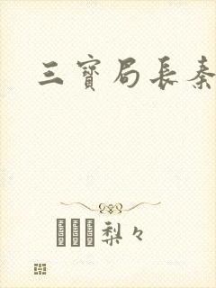 三宝局长秦守仁