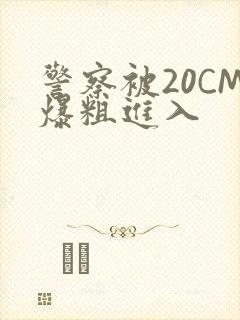 警察被20CM爆粗进入