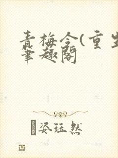 青梅令(重生)笔趣阁