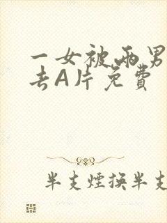 一女被两男桶进去A片免费