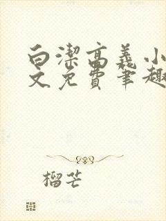 白洁高义小说全文免费笔趣阁阅读高