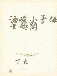 酒酿小青梅po笔趣阁