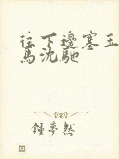 往下边塞玉器骑马沈驰