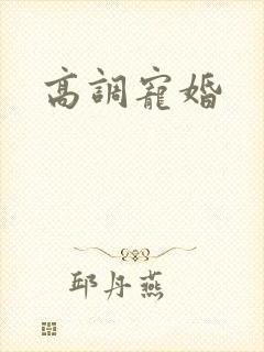 高调宠婚