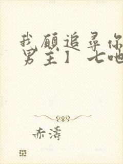 我愿追寻你【双男主】 七吔