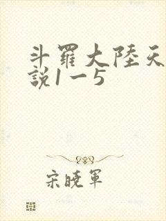 斗罗大陆天狂传说1一5