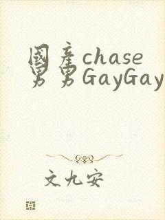 国产chase男男GayGay