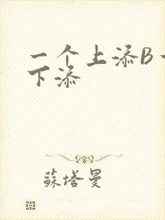 一个上添B一个下添