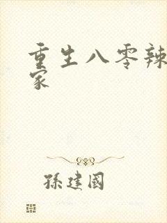 重生八零辣妻当家