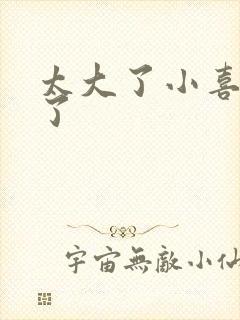 太大了小喜涨死了