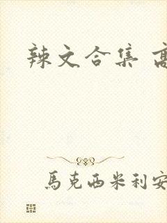 辣文合集 高h