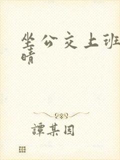 坐公交上班的苏晴