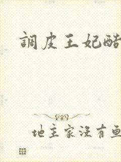 调皮王妃酷王爷