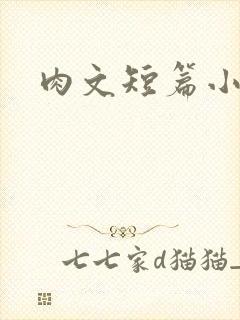 肉文短篇小说