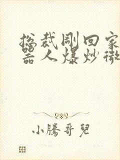 总裁刚回家被机器人爆炒微博