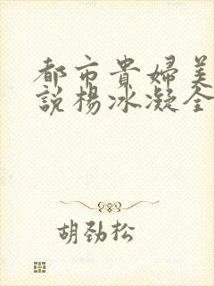 都市贵妇美腿小说杨冰凝全文阅读