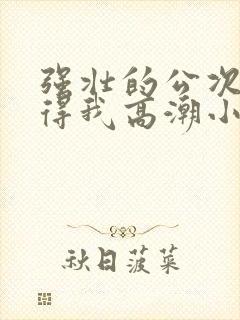 强壮的公次次弄得我高潮小说