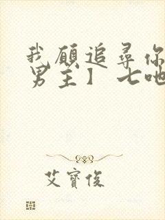 我愿追寻你【双男主】 七吔