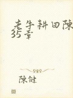 老牛耕田陈雪435章