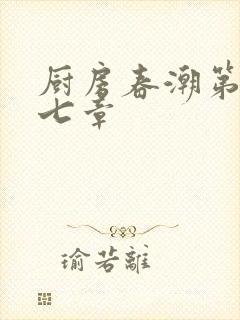 厨房春潮第三十七章