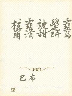 校霸被学霸玩到崩溃甜饼写手