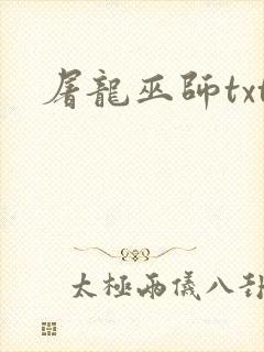 屠龙巫师txt