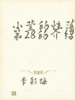 小莹的性荡生活第28的介绍