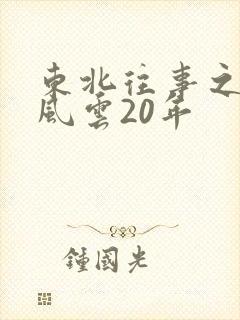 东北往事之黑道风云20年