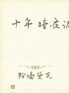 十年 暗夜流光