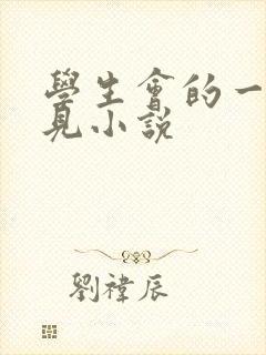 学生会的一己之见小说