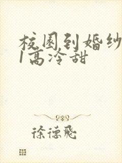 校园到婚纱1V1高冷甜