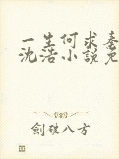 一生何求秦菲雪沈浩小说免费阅读全文笔趣阁