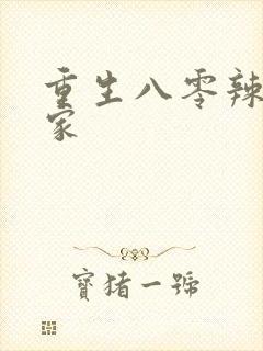 重生八零辣妻当家